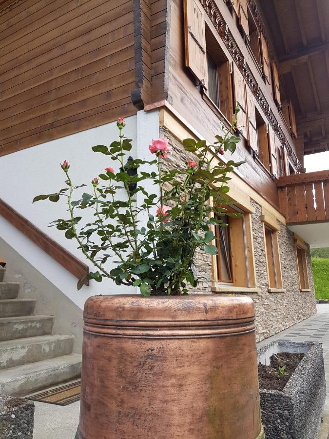 Chalet Grueneggli Adelboden Exteriör bild